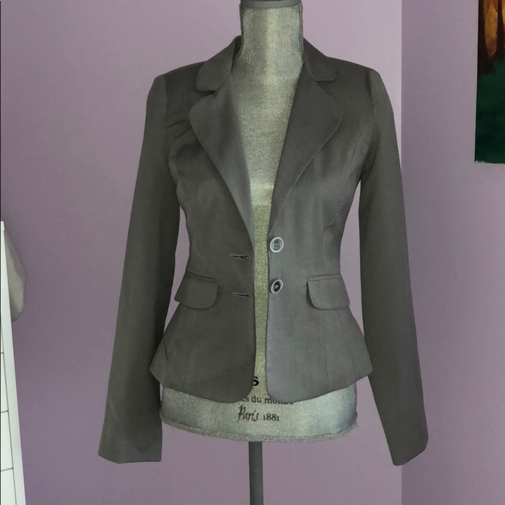 my Michelle Taylored Blazer in Grey